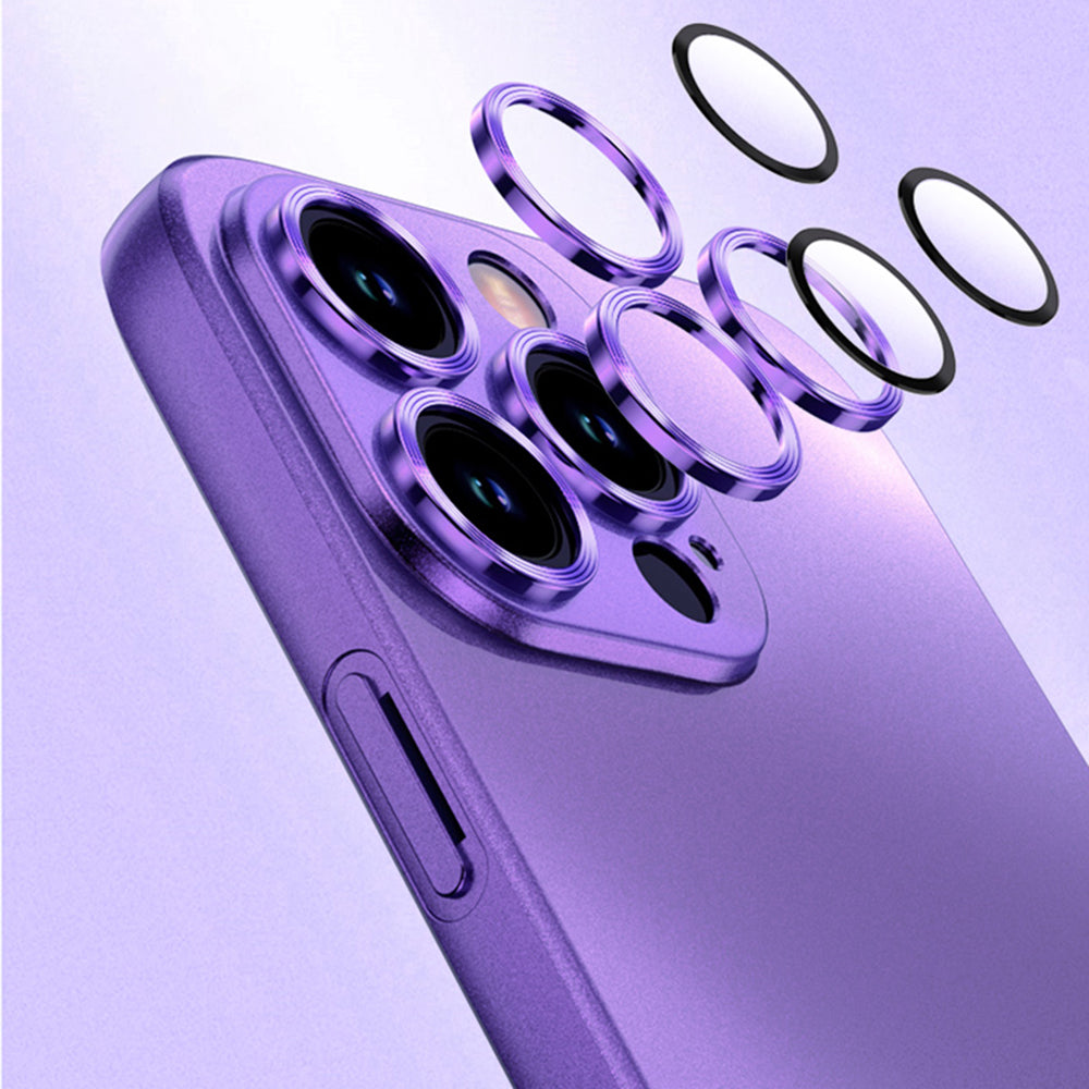 For iPhone 13 Pro 6.1 inch Electroplated TPU Phone Case Matte Finish Phone Protector with Built-in Lens Protector For iPhone 13 Pro 6.1 inch Electroplated TPU Phone Case Matte Finish Phone Protector with Built-in Lens Protector